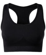 Tridri® seamless 3D fit" multi-sport sculpt solid colour bra"