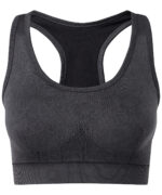 Tridri® seamless 3D fit" multi-sport sculpt bra top denim"