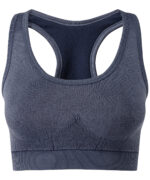 Tridri® seamless 3D fit" multi-sport sculpt bra top denim" - Image 2