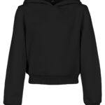 Girls cropped sweat hoodie