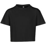Girls cropped Jersey tee