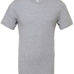 Unisex heather CVC short sleeve t-shirt