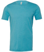 Unisex heather CVC short sleeve t-shirt - Image 8