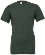 Unisex heather CVC short sleeve t-shirt - Image 28