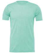 Unisex heather CVC short sleeve t-shirt - Image 32