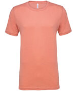 Unisex heather CVC short sleeve t-shirt - Image 39