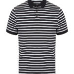Striped Jersey polo shirt