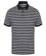 Striped Jersey polo shirt