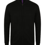 Unisex zip-through cardigan