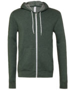 Unisex polycotton fleece full-zip hoodie - Image 8