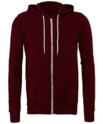 Unisex polycotton fleece full-zip hoodie - Image 11