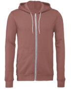 Unisex polycotton fleece full-zip hoodie - Image 12
