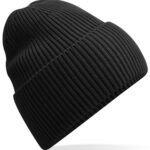 Oversized cuffed beanie
