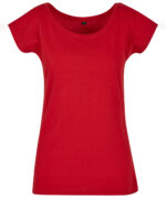 Women's wide neck tee - Image 5
