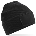 Removable patch Thinsulate™ beanie