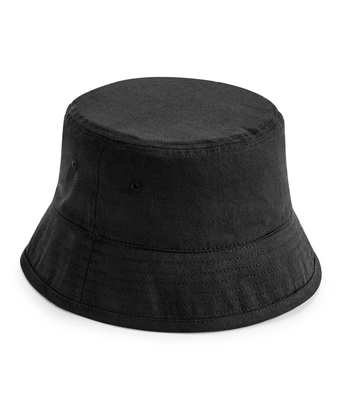 BC90N_Black_FT Organic cotton bucket hat - Image 1