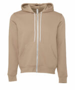 Unisex polycotton fleece full-zip hoodie - Image 17