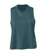 Women's racerback cropped tank - Image 4