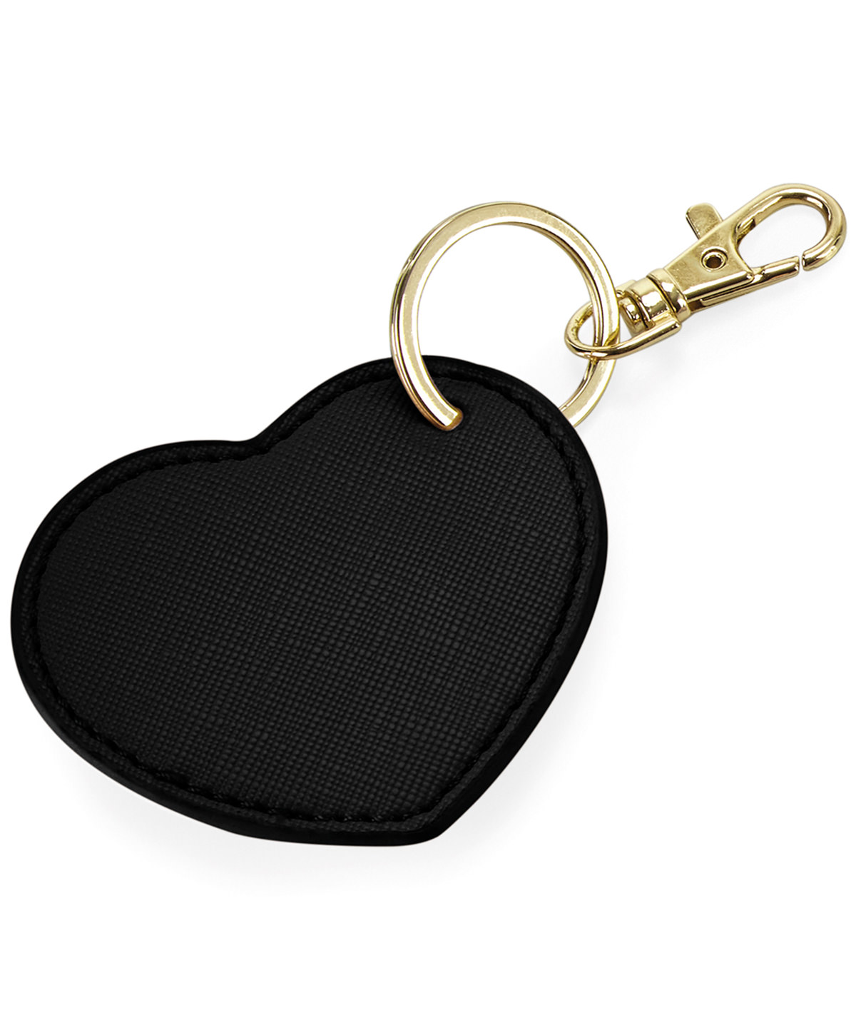 BG746_Black_FT Boutique heart keyclip - Image 1