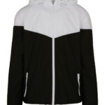 Two-tone tech windrunner jacket