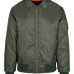 Collar bomber jacket