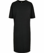 Women's organic oversizes slit tee dress