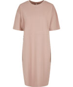Women's organic oversizes slit tee dress - Image 2