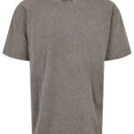 Acid washed heavy oversized tee