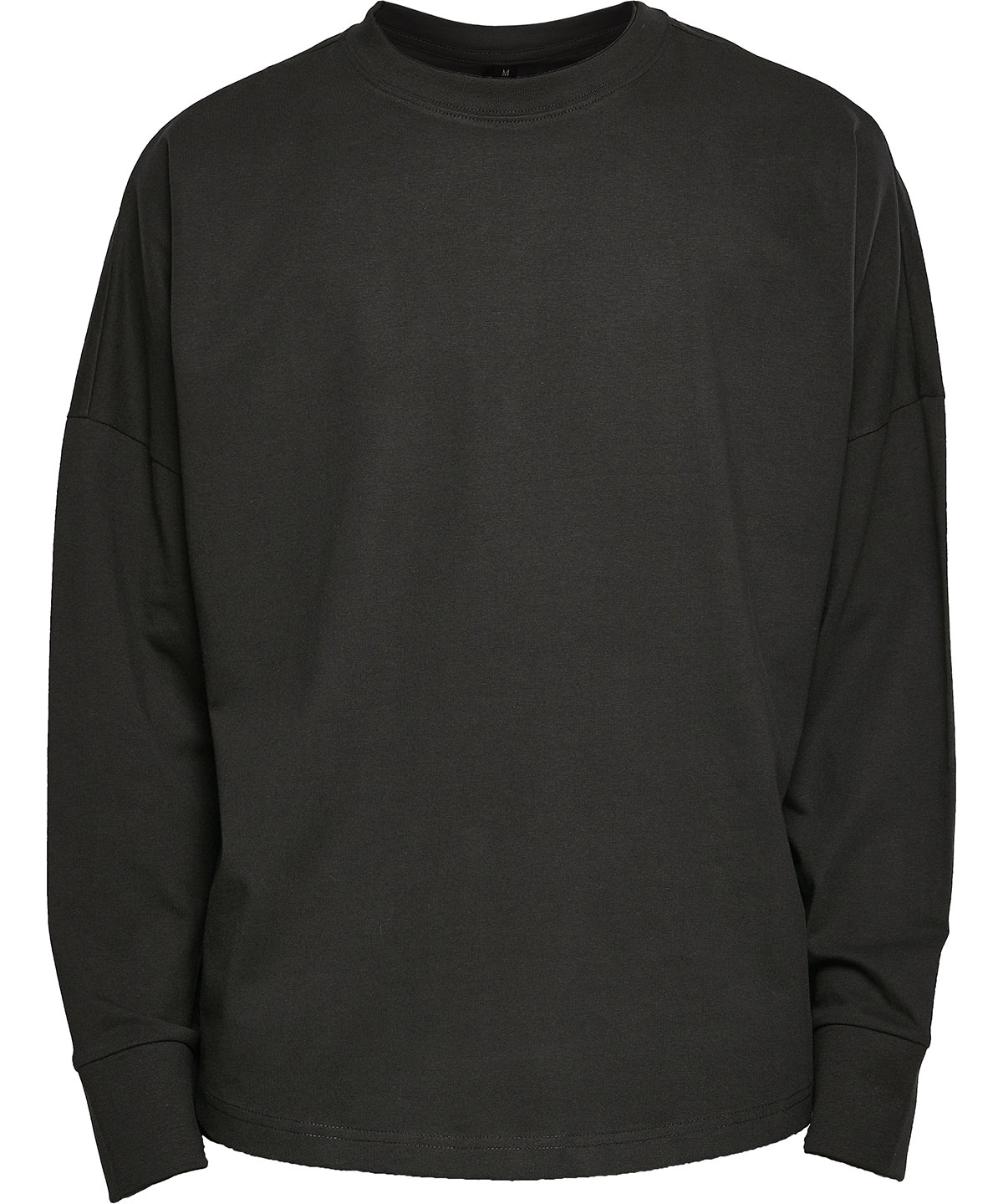 BY198_Black_FT Oversize cut on sleeve long sleeve - Image 1