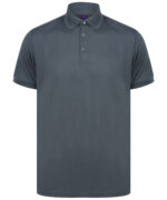 Recycled polyester polo shirt - Image 3
