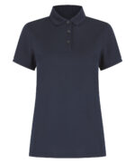 Women’s recycled polyester polo shirt - Image 3