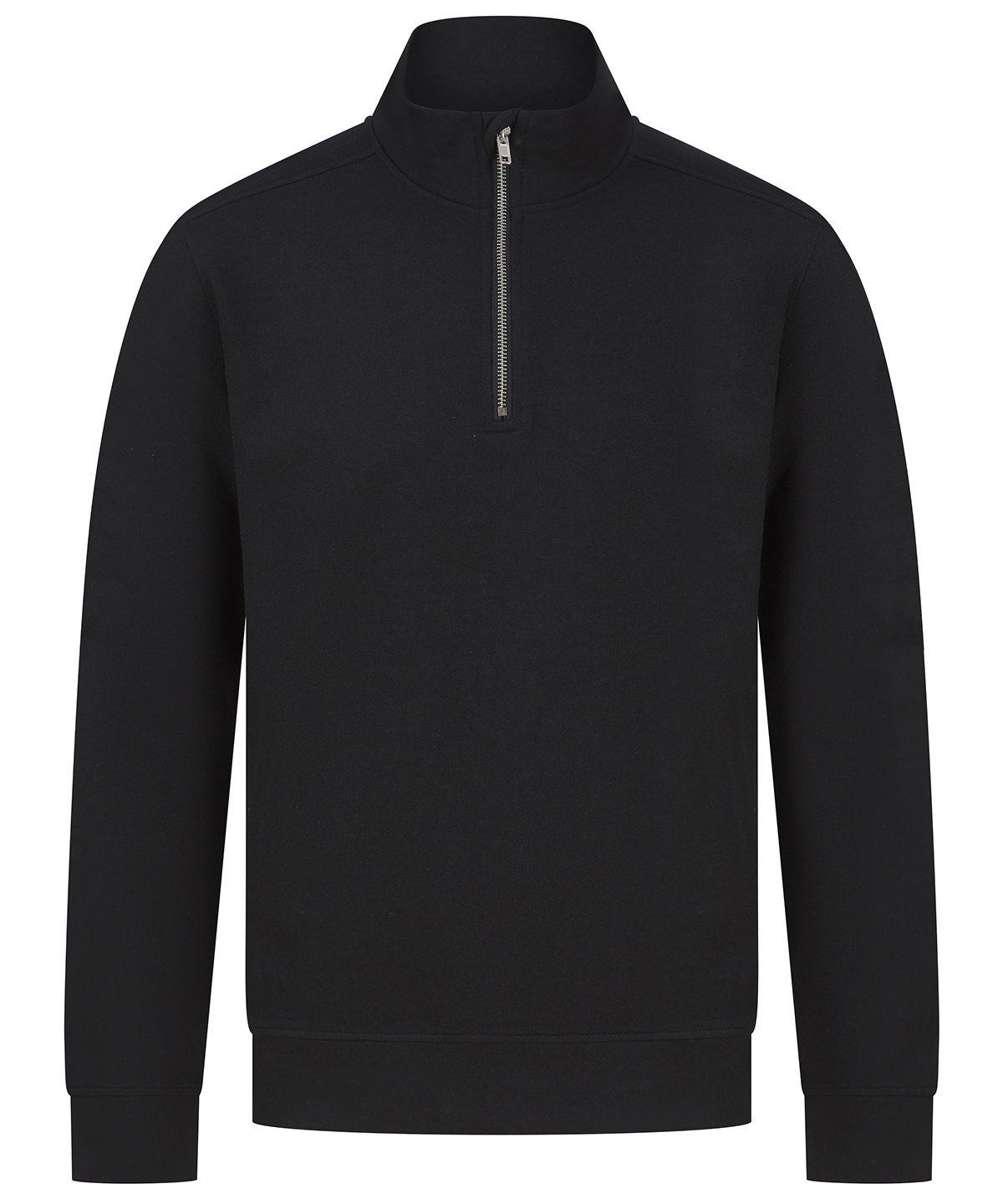 HB842_Black_FT Unisex sustainable ¼-zip sweatshirt - Image 1