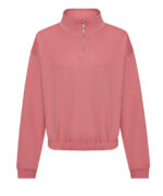 Women's cropped ¼-zip sweat - Image 3