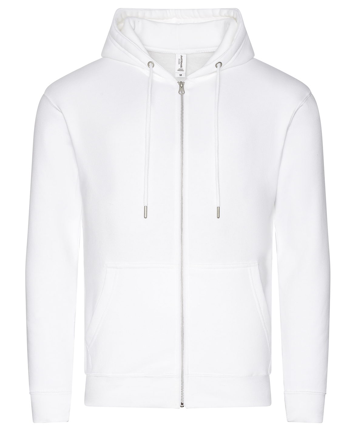 JH250_ArcticWhite_FT Organic zoodie - Image 1