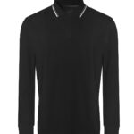 Long sleeve tipped 100 polo