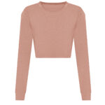Women's long sleeve cropped T