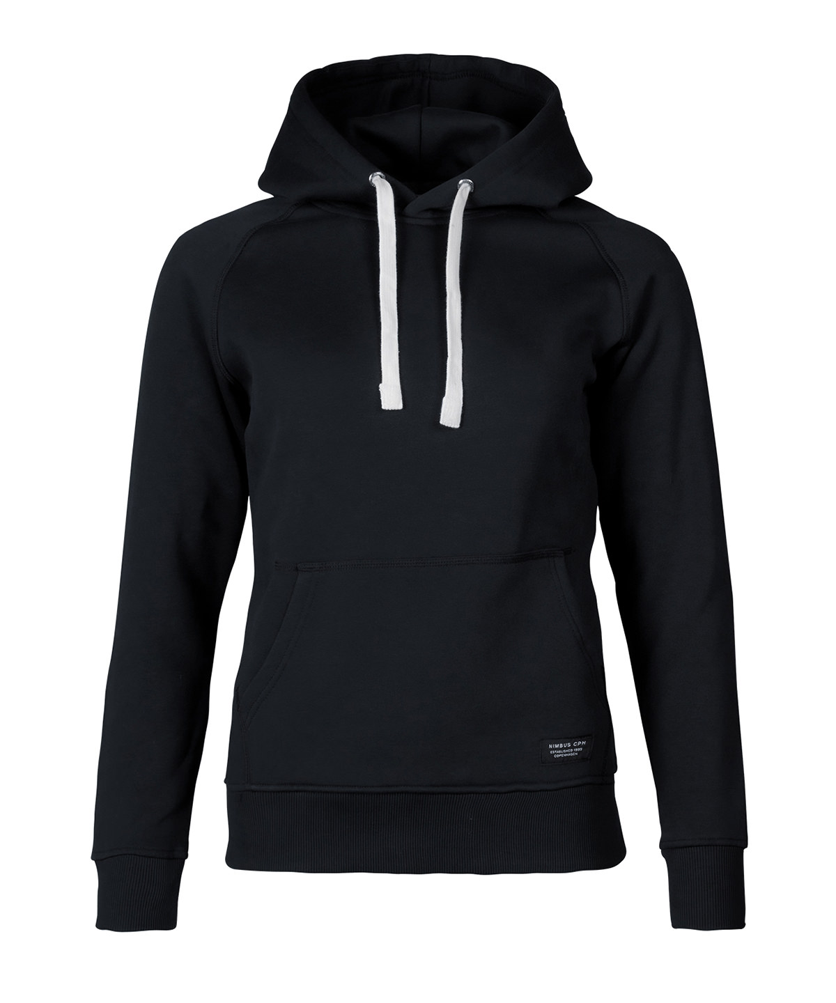 N106F_Black_FT Women’s Brownsville – fashionable hooded sweatshirt - Image 1