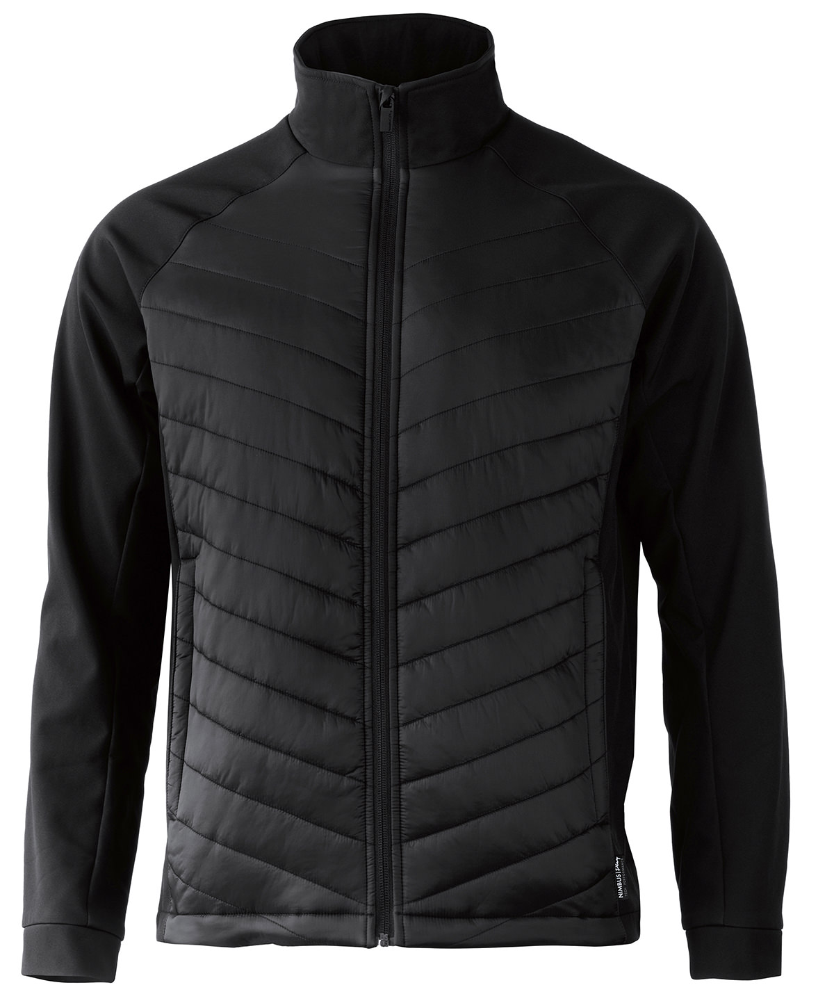 NP09M_Black_FT Bloomsdale – comfortable hybrid jacket - Image 1