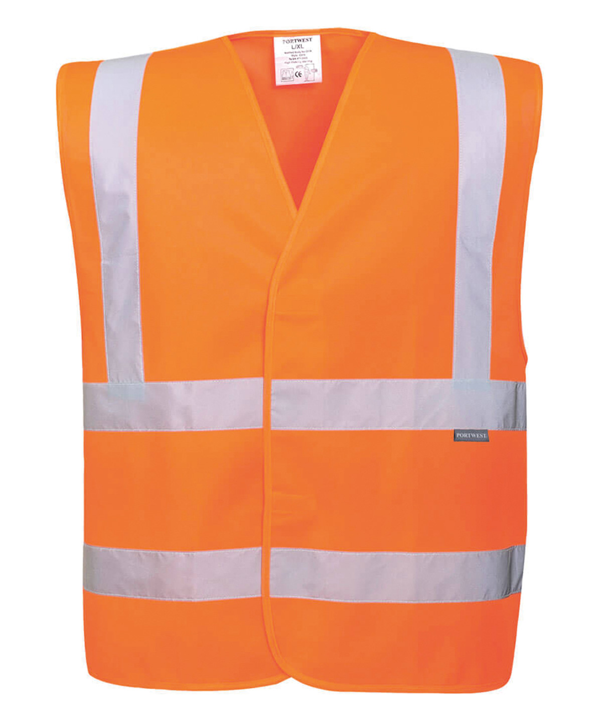 PW416_Orange_FT Eco Hi-vis vest (EC76) - Image 1