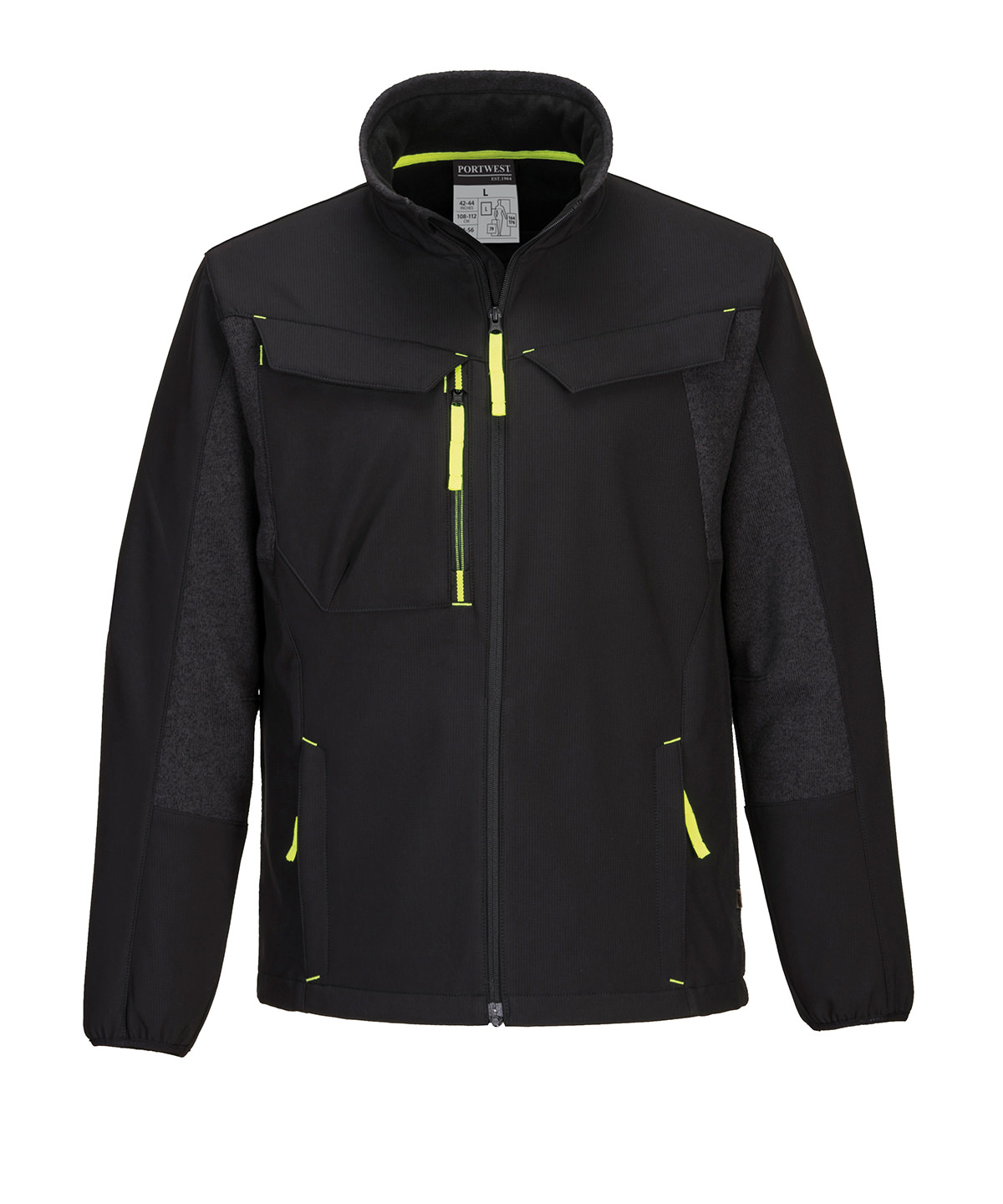 PW472_Black_FT WX3 Eco Hybrid softshell jacket (2L) (T753) - Image 1