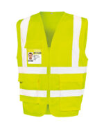 Heavy duty polycotton security vest - Image 3