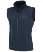 Women's recycled 2-layer printable softshell bodywarmer - Image 2