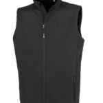 Men's recycled 2-layer printable softshell bodywarmer