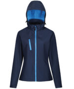 Women's venturer 3-layer hooded softshell jacket - Image 3