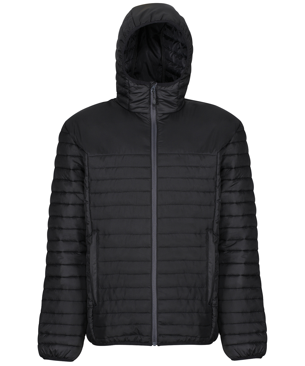 RG356_Black_FT Honestly Made Recycled Thermal Jacket - Image 1