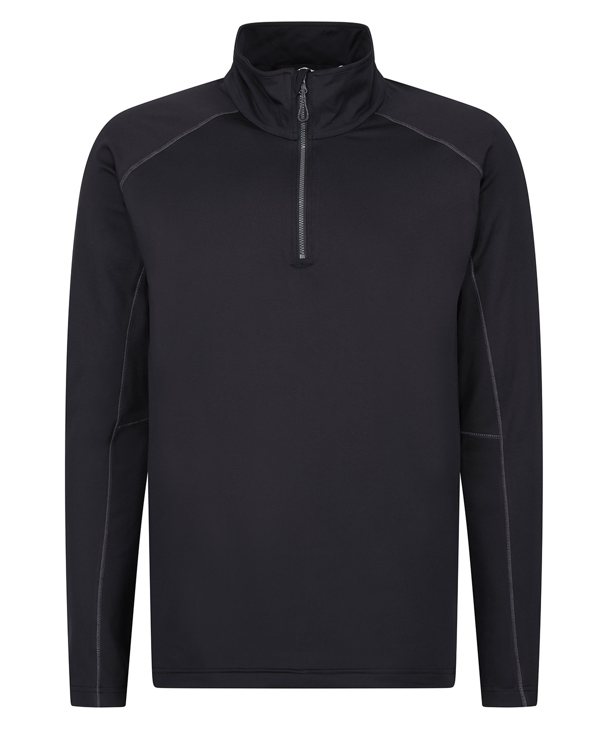 RG365_Black_FT Core stretch half-zip mid-layer - Image 1