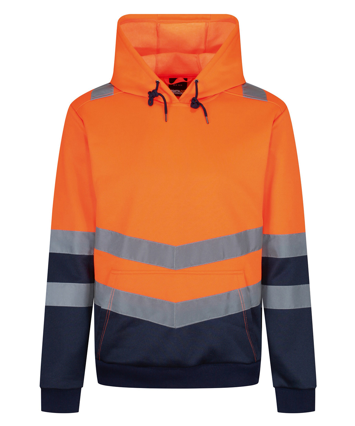 RG458_Orange_FT Pro hi-vis overhead hoodie - Image 1