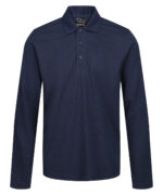 Pro 65/35 long sleeve polo - Image 3