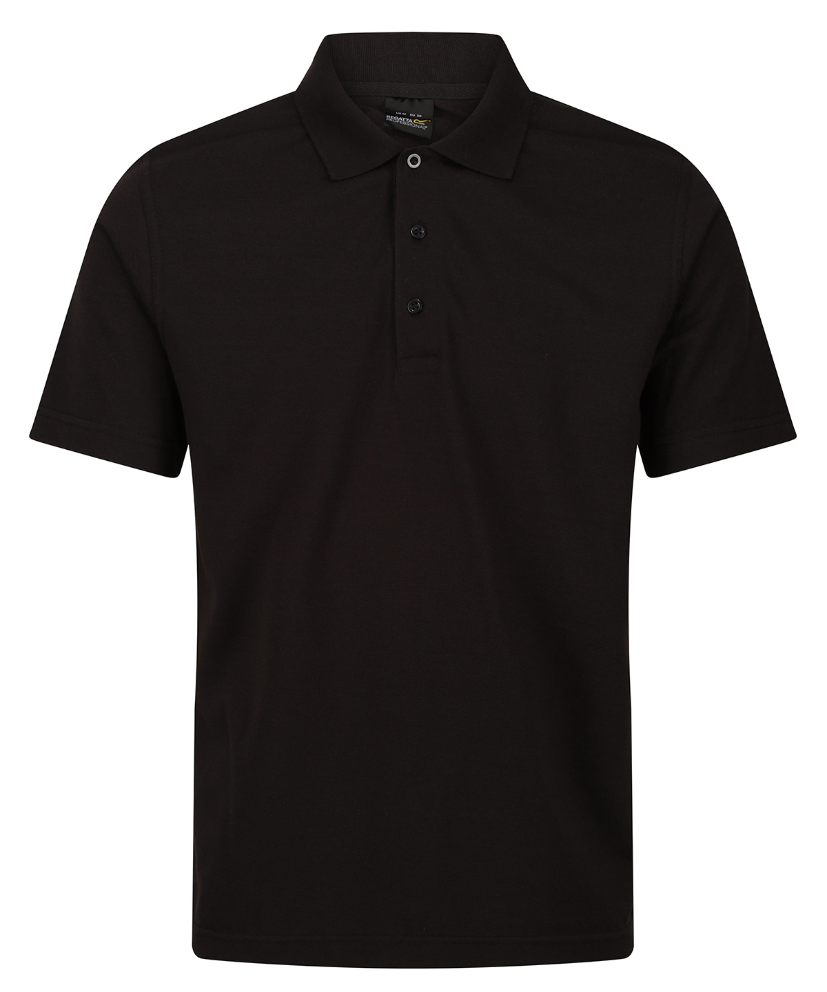 RG616_Black_FT Pro 65/35 short sleeve polo - Image 1
