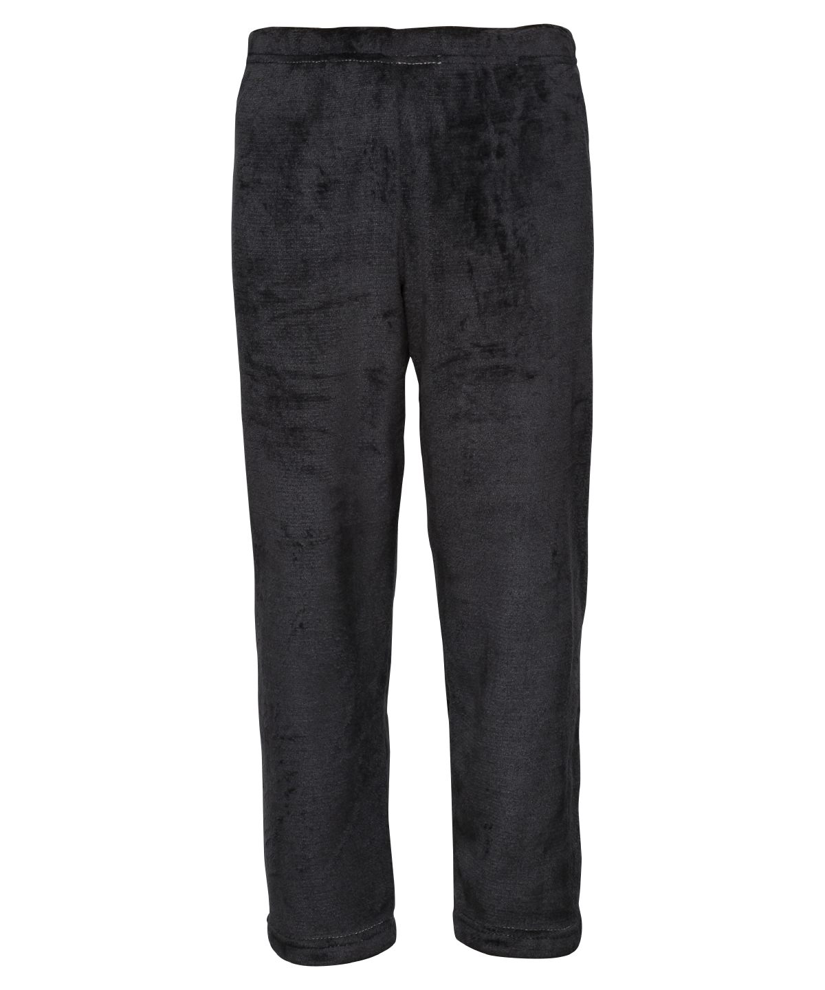 RI007_Black_FT The kids Ribbon luxury Eskimo-style fleece pants - Image 1